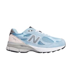 Sneakers Wmns New Balance 990v3 Made In USA Baby Blue White W990BW3