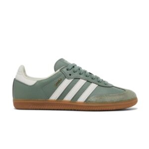 Sneakers Wmns adidas Samba OG Silver Green Gum Black IE7011