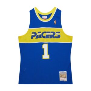 Basketball Jersey 2004-05 Indiana Pacers Stephen Jackson #1 Swingman Hardwood Classics Blue Jersey 696401