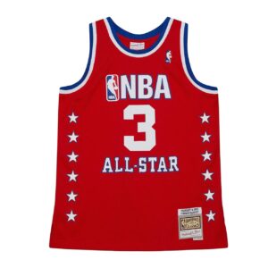 Basketball Jersey 2003 All Star Game Stephon Marbury #3 Swingman Hardwood Classics Red Jersey White 696067