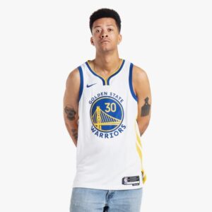 Basketball Jersey 2023-24 Golden State Warriors Stephen Curry #30 Swingman Association Edition White Jersey White 695872