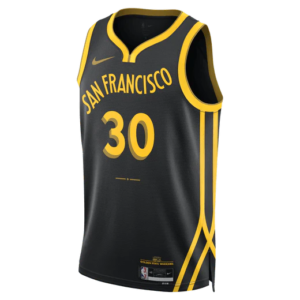 Basketball Jersey 2023-24 Golden State Warriors Stephen Curry #30 Swingman City Edition Black Jersey 697243