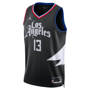 Basketball Jersey 2023-24 Los Angeles Clippers Paul George #13 Swingman Statement Edition Black Jersey 699524