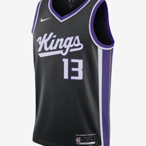 Basketball Jersey 2023-24 Sacramento Kings Keegan Murray #13 Swingman Icon Edition Black Jersey 695686