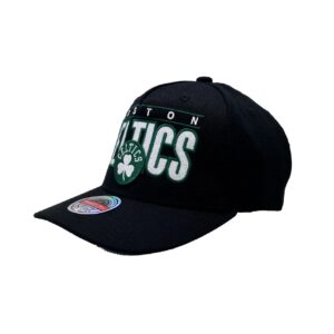 Mitchell & Ness Boston Celtics Billboard 2.0 Stretch NBA Snapback Hat Black 697491