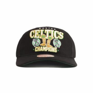 Mitchell & Ness Boston Celtics Champs Trophy Deadstock NBA Snapback Hat Black 697344