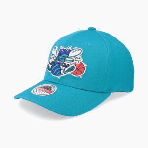 Mitchell & Ness Charlotte Hornets Team Ground 2.0 NBA Snapback Hat Turquoise 697552