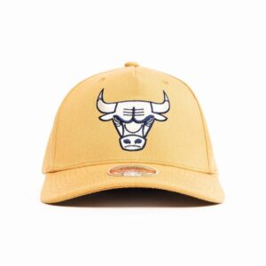 Mitchell & Ness Chicago Bulls Off Court Classic NBA Snapback Hat Yellow 697862