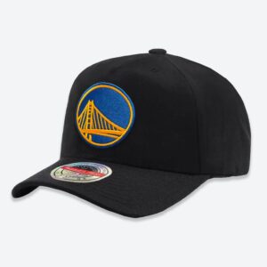 Mitchell & Ness Golden State Warriors Classic Stretch NBA Snapback Hat Black 697933