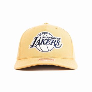 Mitchell & Ness Los Angeles Lakers Off Court Classic NBA Snapback Hat Yellow 698407