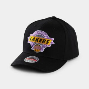 Mitchell & Ness Los Angeles Lakers Point Guard NBA Snapback Hat Black 698419