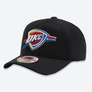 Mitchell & Ness Oklahoma City Thunder Classic Stretch NBA Snapback Hat Black 698873