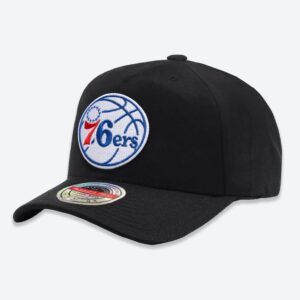 Mitchell & Ness Philadelphia 76ers Classic Stretch NBA Snapback Hat Black 698877