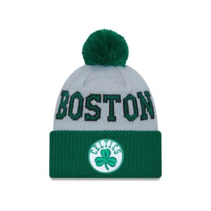 New Era Boston Celtics 2024 Tip Off Pom Knit NBA Beanie Grey 697498