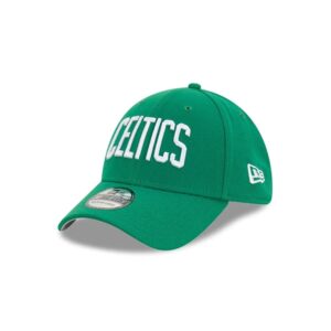 New Era Boston Celtics 39THIRTY WordMark NBA Fitted Hat Green 697332