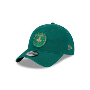 New Era Boston Celtics 9TWENTY Alternate 2024 City Edition NBA Strapback Hat Green 697435