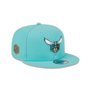 New Era Charlotte Hornets 9FIFTY Alternate 2024 City Edition NBA Snapback Hat Turquoise 697516