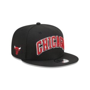 New Era Chicago Bulls 9FIFTY 2024 Statement Edition NBA Snapback Hat Black 697711