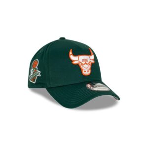 New Era Chicago Bulls 9FORTY A-Frame Copper Green NBA Snapback Hat Green 697670