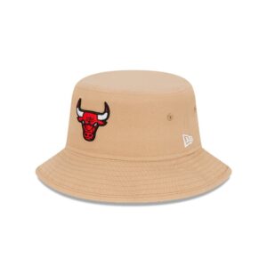 Panama New Era Chicago Bulls Camel NBA Bucket Hat Sand 697878