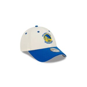 New Era Golden State Warriors 9FORTY Two Tone Youth NBA Snapback Hat White 698052