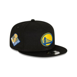 New Era Golden State Warriors Champs 9FIFTY NBA Snapback Hat Black 698088