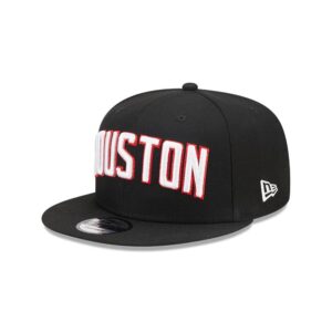 New Era Houston Rockets 9FIFTY 2023 Statement Edition NBA Snapback Hat Black 698437