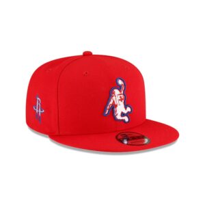 New Era Houston Rockets 9FIFTY Alternate 2024 City Edition NBA Snapback Hat Red 698430