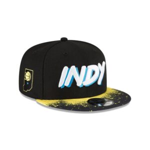 New Era Indiana Pacers 9FIFTY 2024 City Edition NBA Snapback Hat Black 698451