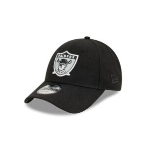 New Era Las Vegas Raiders 9FORTY Cloth Strap NFL Hat Black 699304