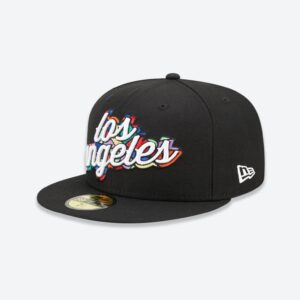 New Era Los Angeles Clippers 59FIFTY 2023 City Edition NBA Fitted Hat Black 698686