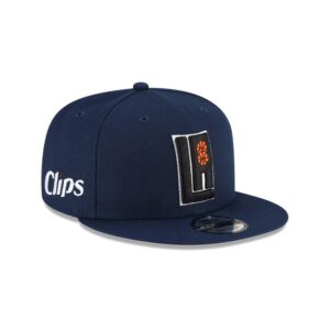 New Era Los Angeles Clippers 9FIFTY Alternate 2024 City Edition NBA Snapback Hat Blue 698459