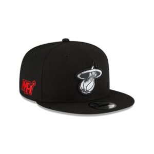 New Era Miami Heat 9FIFTY Alternate 2024 City Edition NBA Snapback Hat Black 698563