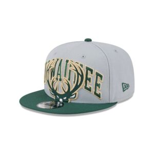 New Era Milwaukee Bucks 2024 Tip Off 9FIFTY NBA Snapback Hat Grey 698490