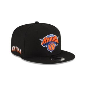 New Era New York Knicks 9FIFTY Alternate 2024 City Edition NBA Snapback Hat Black 698986