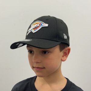 New Era Oklahoma City Thunder 940 Kids NBA Adjustable Hat Black 699504