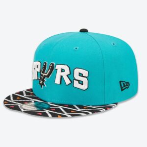 New Era San Antonio Spurs 9FIFTY 2023 Alternate City Edition NBA Snapback Hat Turquoise 699231