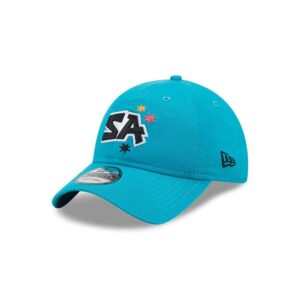 New Era San Antonio Spurs 9TWENTY 2023 City Edition NBA Strapback Hat Turquoise 699247