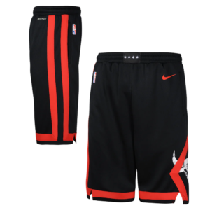 Nike Chicago Bulls 2024 City Edition Swingman Youth NBA Shorts Black 700056