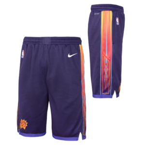 Nike Phoenix Suns 2024 City Edition Swingman Youth NBA Shorts Black 699985