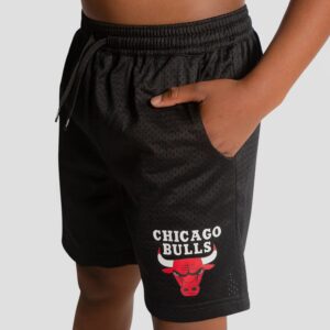 Chicago Bulls Team Mesh Youth NBA Shorts Black 708301