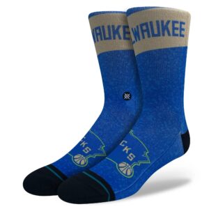 Milwaukee Bucks 2024 City Edition NBA Socks Grey 706107