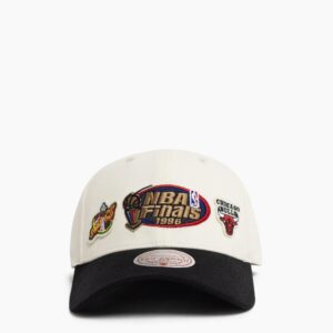 Mitchell & Ness 1996 NBA Finals Pro Crown NBA Snapback Hat White 703054