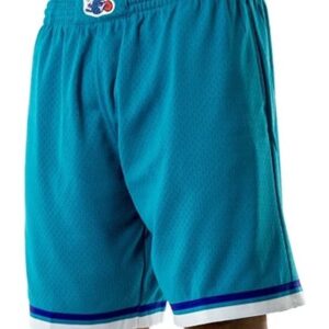 Mitchell & Ness Charlotte Hornets 1992-1993 Hardwood Classics Throwback Swingman NBA Shorts Turquoise 709360