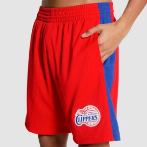 Mitchell & Ness Los Angeles Clippers 2000-01 Hardwood Classics Throwback Swingman NBA Shorts Red 711087