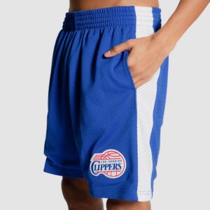 Mitchell & Ness Los Angeles Clippers 2002-03 Hardwood Classics Throwback Swingman NBA Shorts White 709403