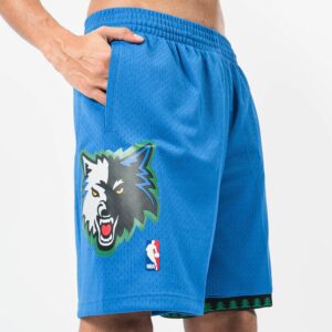 Mitchell & Ness Minnesota Timberwolves 2003-04 Hardwood Classics Throwback Swingman NBA Shorts Blue 709387