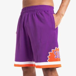 Mitchell & Ness Phoenix Suns 1991-92 Hardwood Classics Throwback Swingman NBA Shorts Violet 711158