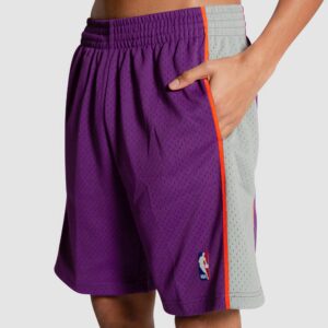 Mitchell & Ness Phoenix Suns 2001-02 Hardwood Classics Throwback Swingman NBA Shorts Violet 709534