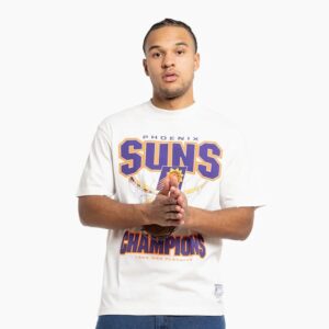 Mitchell & Ness Phoenix Suns Nothin' But Net Vintage T-Shirt Blue 706008